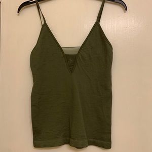 Free People Green Tank Top!
